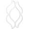 Ekena Millwork 31 16W x 46 34H x 58T Small Villarreal Decorative Fretwork Ceiling Panels, PVC CELP31X4702VIL - alternate 3